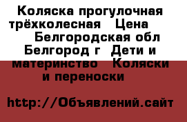 Коляска прогулочная трёхколесная › Цена ­ 4 000 - Белгородская обл., Белгород г. Дети и материнство » Коляски и переноски   